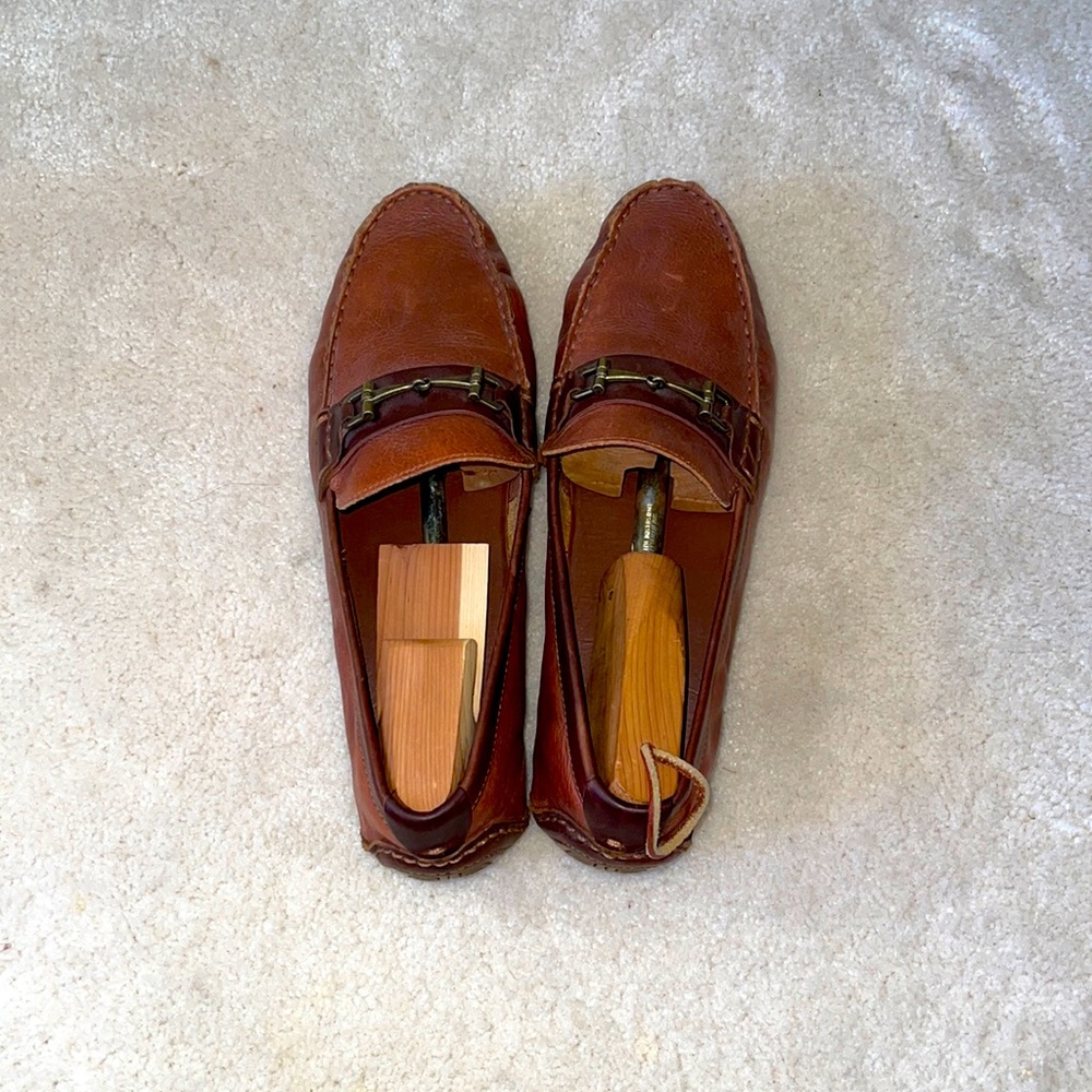 Cole Haan brown loafers, 10.5, very nice